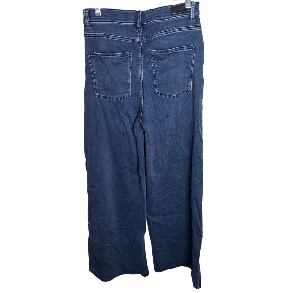 DL1961 Sz 29 DL Softwear Hepburn Wide Leg High Rise Stretch Denim Blue Jeans - Picture 5 of 5